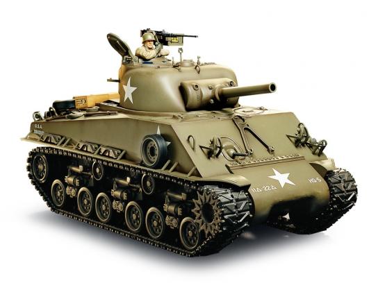 Tamiya - 1/16 M4 Sherman Tank Kit with Full Option Kit image