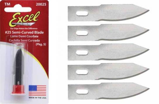 Excel -  #2 Shallow Curve Blade 5 Pack image