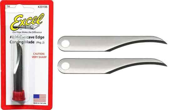 Excel -  Small Concave Blade 2 Pack image