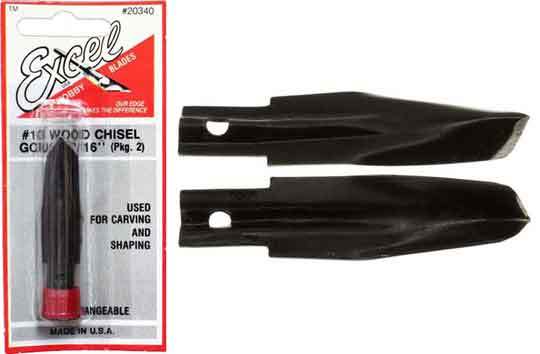 Excel -  Wood Carving V Gouge 3/8" 2 Pack image