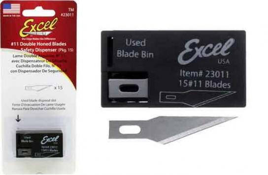 Excel - #11 Knife Blade Safety Dispenser (15 Pack) image