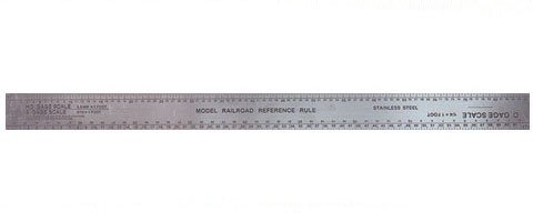 Excel - 12" Scale Ruler Stainless Steel - 1/64 image