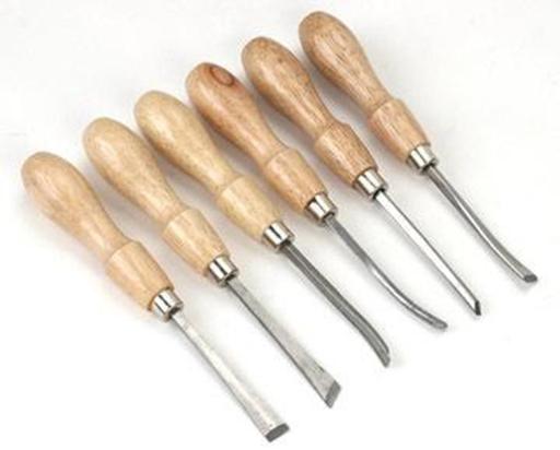 Excel -  Carving Tools 6 Assorted image