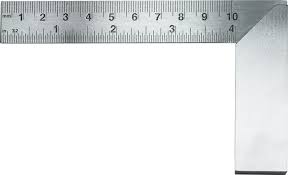 Excel -  4" Steel Square Ruler image