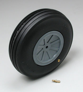 Dubro - 4-1/2" Large Scale Treaded Wheel (1pc) image