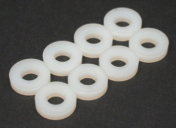 Dubro - #8 Nylon Flat Washer image