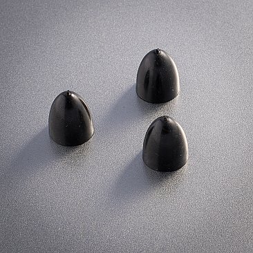 Cox - .049 / .051 Rubber Spinner Black (3pcs) image