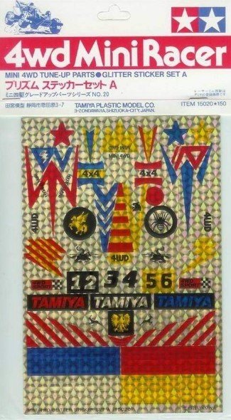 Tamiya - Mini 4WD Glitter Sticker Set image