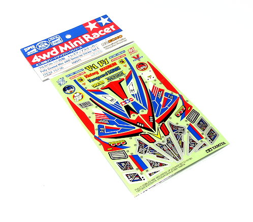 Tamiya - Mini 4WD Stickers C(F/Cowled) image