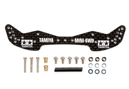 Tamiya - Mini 4WD HG Carbon Wide Front Plate (1.5mm) image