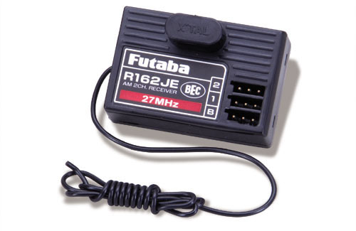 Futaba - R162JE 2 Channel AM Receiver w/BEC image