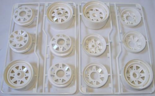 Tamiya - Subaru Brat Wheel Set (4pcs) image