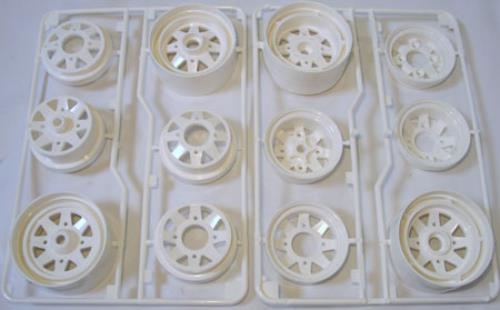 Tamiya - Subaru Brat Wheel Set (4pcs) image