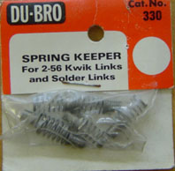 Du-Bro - Spring Keeper for 2-56 Kwik Links image