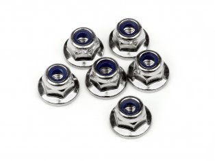 Maverick Flanged Nylock Nuts M3 (6pcs) image