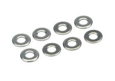 Dubro - Stainless Steel Flat Washer #8 (8pcs) image