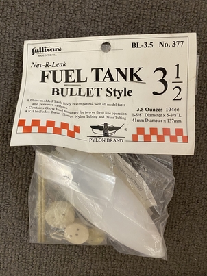 Sullivan - Fuel Tank Bullet 3-1/2oz image