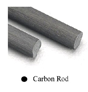 Midwest - Carbon Fibre 24" Rod .04 (1.0mm)  2PCS image