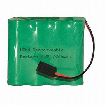 RCNZOOM - 4.8V Ni-Mh Receiver Battery Pack 2000mah (Flat) image
