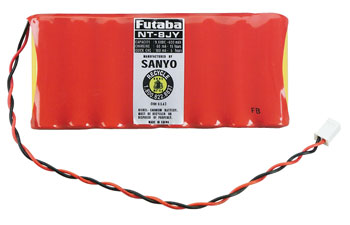 Futaba - NT8JY 9.6V Flat Pack Ni-Cd Battery image