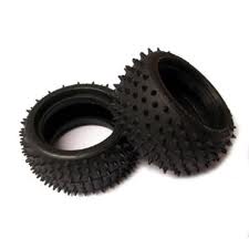 Tamiya - 4WD Square Spike Rear Tyres image