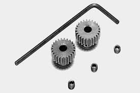 Tamiya - 0.4 Aluminium Pinion (38/9) for 53403  image