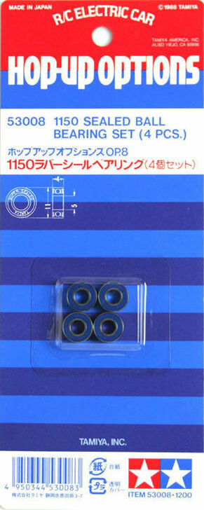 Tamiya - 1150 Sealed Ball Bearing Set 4pcs (11x5) image