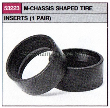 Tamiya - M-Chassis Shaped Tyre Inserts (2pcs) image