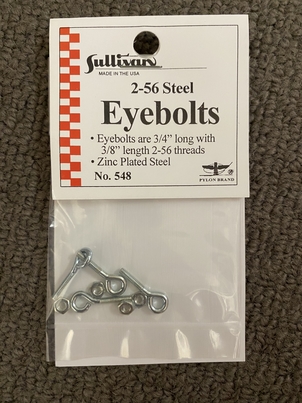 Sullivan - 2-56 Threaded Eyebolts image