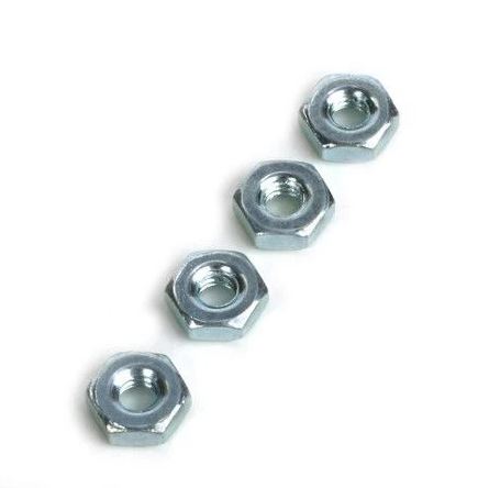 Dubro - Steel Hex Nuts 4 Pack (6-32) image