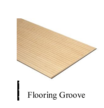 Midwest - Basswood 24" Flooring 1/2" Groove 1/16x3" (15pcs) image