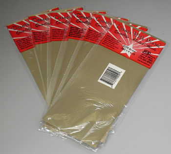K&S - Brass Sheet 10x4x0.01" (6 sheets) image