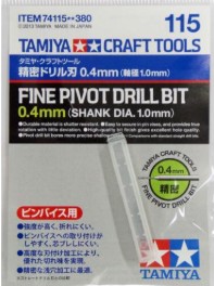 Tamiya - Fine Pivot Drill Bit 0.4mm image