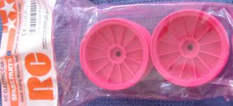 Tamiya - Monster Rear Wheels -Red image