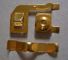 Tamiya - 4WD Mini Racer Zero Chassis Gold Plated Terminal Set image