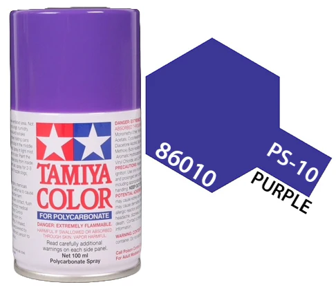 Tamiya - PS-10 Polycarb Purple Spray 100ml image