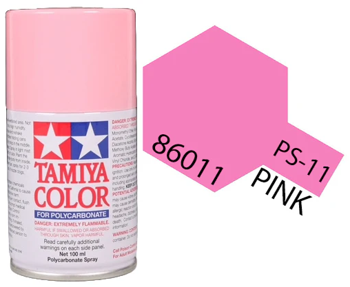 Tamiya - PS-11 Polycarb Pink Spray 100ml image