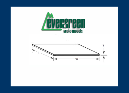 Evergreen - Styrene Board/Batten 15x29cm x1mm SP3.2 image