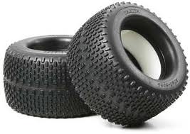 Tamiya - Oval Spike tyre 150/80 With Sponge  image