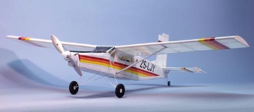 Dumas - Pilatus Porter 1m Wingspan Balsa Kit (RC Capable) image