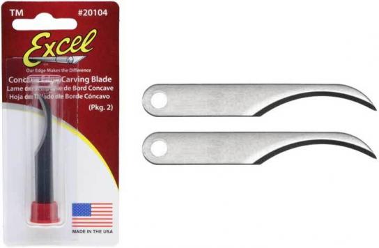 Excel -  Concave Blade 2 Pack image