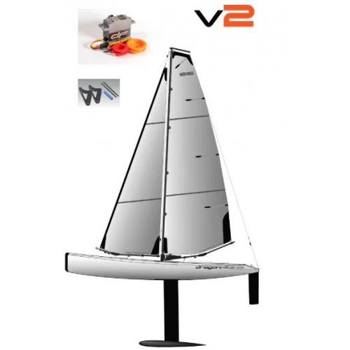 Joysway - Dragon Flite DF95 V2 R/C Yacht RTR (Includes Radio ...