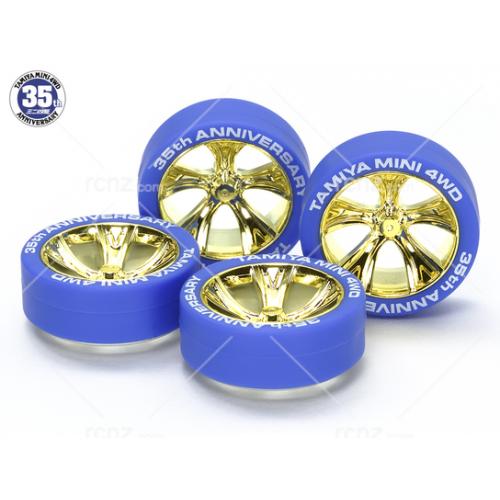 Tamiya Gold Plated ASpoke Wheels RCNZ