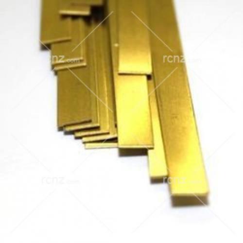 4 sticks of K&S Brass Strip .032 x 1/2 