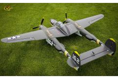 VQ Model - P-38 Lightning Twin Olive EP/GP 46 Size ARF Kit image