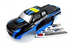 Blackzon - 1/16 Slyder MT Replacement Body Black/Blue image