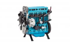 Teching Turbocharged Four Cylinder Engine Scaled Metal Model Kit image