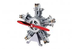 Teching 5 Cylinder Radial Engine Scaled Model Kit image