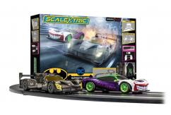 Scalextric - Batman vs Joker DC Spark Plug Slot Car Set image