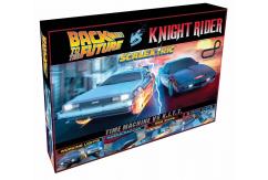 Scalextric - Back to the Future vs Knight Rider Slot Car Set image